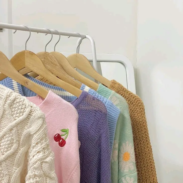 (Kode 101-200) kode cekout payment saat live Knitwear Atasan Cardigan Oversize Outer 2