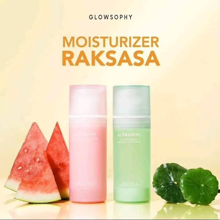 Glowsophy moisturizer cica panthenol dan watermelon brightning 0
