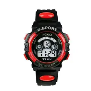 Jam Tangan Rubber S-Sport 1790 Honhx Geneva Digital Terlaris Sport Harga Grosir S-1790 JF038 A233