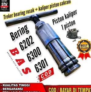 Treker Bearing Remuk Velg Treker bearing Kaliper Piston Cakram Treker 2 in 1 Satu Alat 2 Fungsi