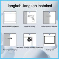 Gambar Lightbox Promosi LED 8000K, Kecerahan Diatur + Bingkai Aluminium/Gelas, Ganti Poster Tarik-Mudah - A4-Hitam dari HT LIGHT BOX Kab. Tangerang 2 Tokopedia