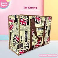Gambar Tas Karung Serbaguna Laundry Bag Tempat Baju Kotor Jinjing Size 50x35x20cm - Bear dari Sansan Wawa Kota Administrasi Jakarta Barat 2 Tokopedia