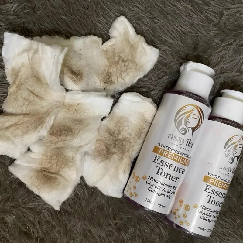 [ READYY TERBATAS ] 9% NIACINEMIDE Whitening Booster Premium Essense Toner by assyilabeautyskin  Mencerahkan Memutihkan || Assyila || beauty || skin 7