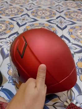 Product Review of HELM HALF FACE HKM COSMO TERBARU FREE SPOILER HELM DEWASA PRIA WANITA SNI KEKINIAN BISA COD MURAH from R**7 1