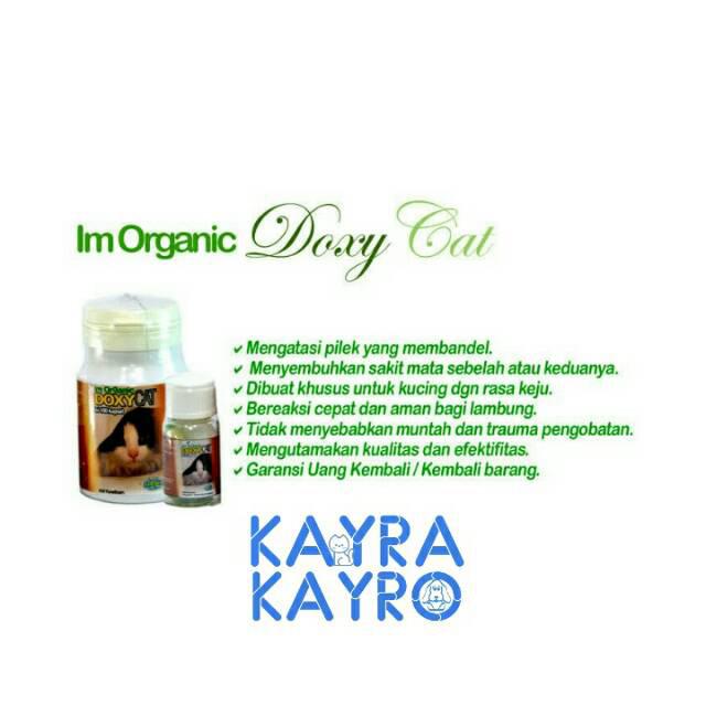 Im Organic Doxycat 1 Kapsul - Obat Flu Pilek Kucing - IMO 1