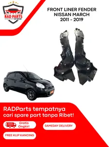 LINER FENDER - NISSAN MARCH 2011 2012 2013 2014 2015 2016 2017 2018 2019