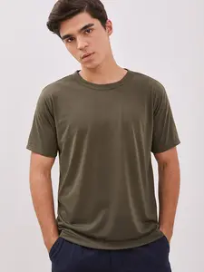 DUST Kaos Sleepwear Huga Army Green (DM. 7446)