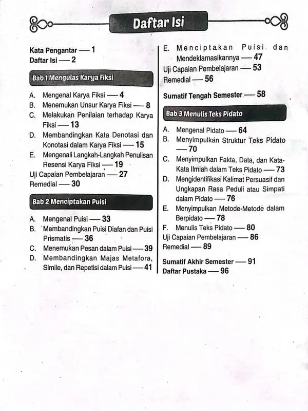 Buku LKS Bahasa Indonesia kurikulum Merdeka Kelas 8 SMP/MTs  Semester 2 2
