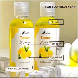 [BPOM] Toner Wajah Ekstrak Lemon Glowing Dan Mencerahkan 60mil