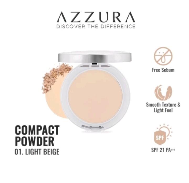 AZZURA Compact Powder Bedak Padat Spf 21 PA++