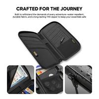 Gambar tomtoc T03 Navigator Passport Holder with RFID Blocking Travel Wallet Portable Bag Passport Beg - Tas Organizer - Black dari tomtoc IDN Kab. Bekasi 4 Tokopedia