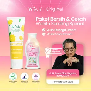 [NEW BUNDLE] Paket Bersih Cerah Selangit Cream + Floral Extract | Cream untuk Area yang Menghitam + Sabun Perawatan Khusus Wanita | BPOM HALAL 100% Original by dr Boyke