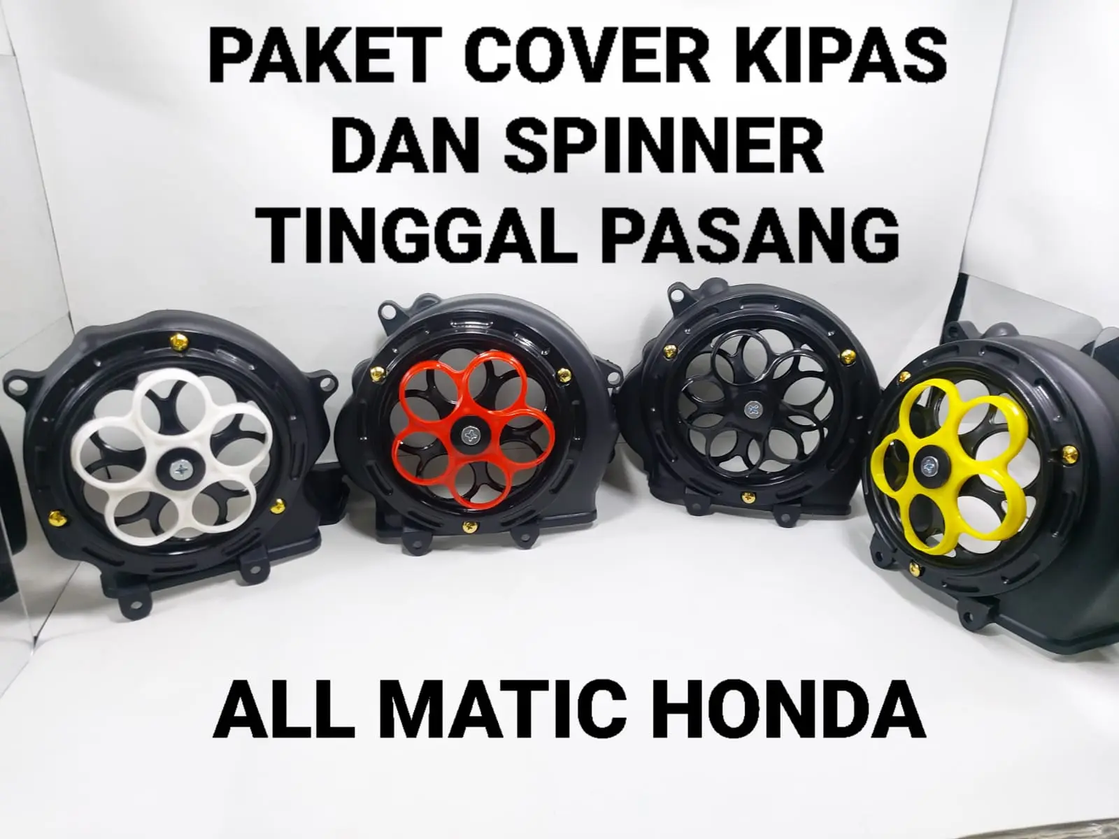 Spinner cover kipas motor Beat semua matic HND Harga Paket