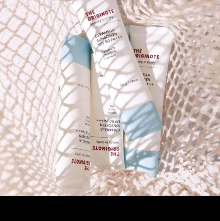 The Originote Ceramella Sunscreen SPF 50 PA+++ Netto 50gr Wajah Ceramide 1