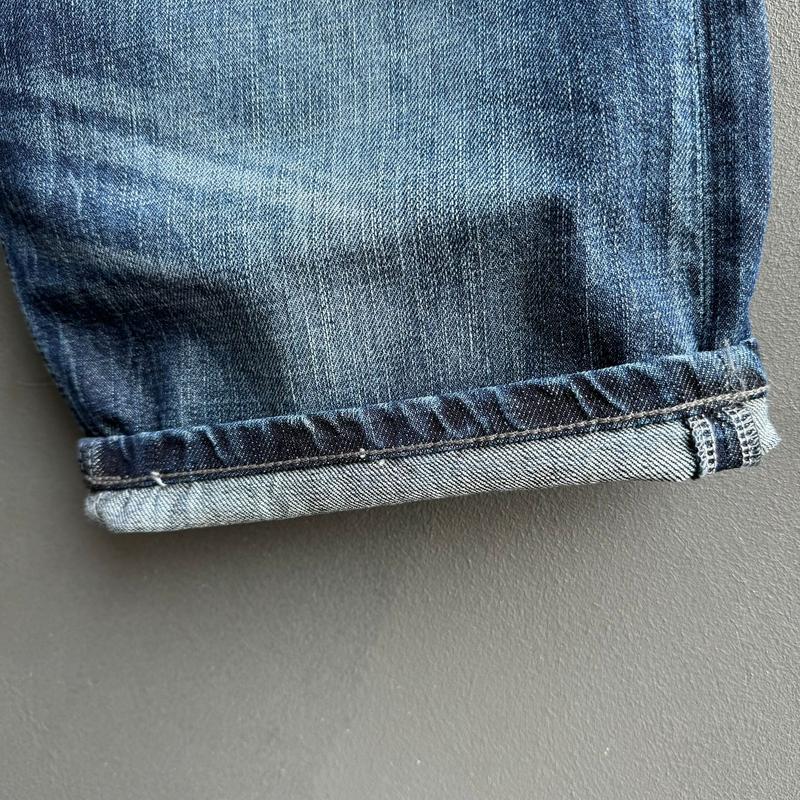Promo Celana Pendek Oxygo Terbaru / Celana Pendek Reguler / Celana  Pria/Celana Pendek Sobek Distro/Celana Pendek Santai/Celana Pendek Dewasa/Celana Pria Denim/Celana Pria Panjang/Celana Polos Pria Cowok Hitam cuci kering wiscer navy jeans Pas Blue 6