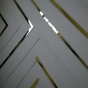 List Plat Strip Mirror Gold/3D Berperekat SS201 Stainless Steel Flat Decorative Lines/stiker dekorasi/wallpaper dinding roll