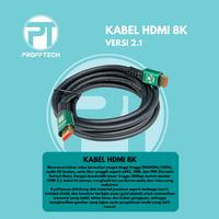 Gambar ProffTech Kabel HDMI 8K 2.1 High Speed 15 Meter dengan Dukungan Dolby Atmos & DTS HD untuk LED TV, PS4, Xbox, dan Perangkat Gaming Lainnya - Gold, Aluminium - 1,5 Meter dari ProffTech Indonesia Kota Administrasi Jakarta Pusat 4 Tokopedia