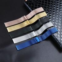 Gambar WISELION Universal Replacement Strap Mesh Chain Rantai Steinless Steel Polos Ukuran 18MM - Rose Gold 18 MM dari Wiselion Indonesia Kota Administrasi Jakarta Utara 3 Tokopedia