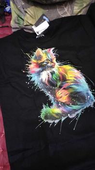 Product Review of 3DimensionWear T-Shirt 3D Abstract Art Cat - DT0037 from R**6 0