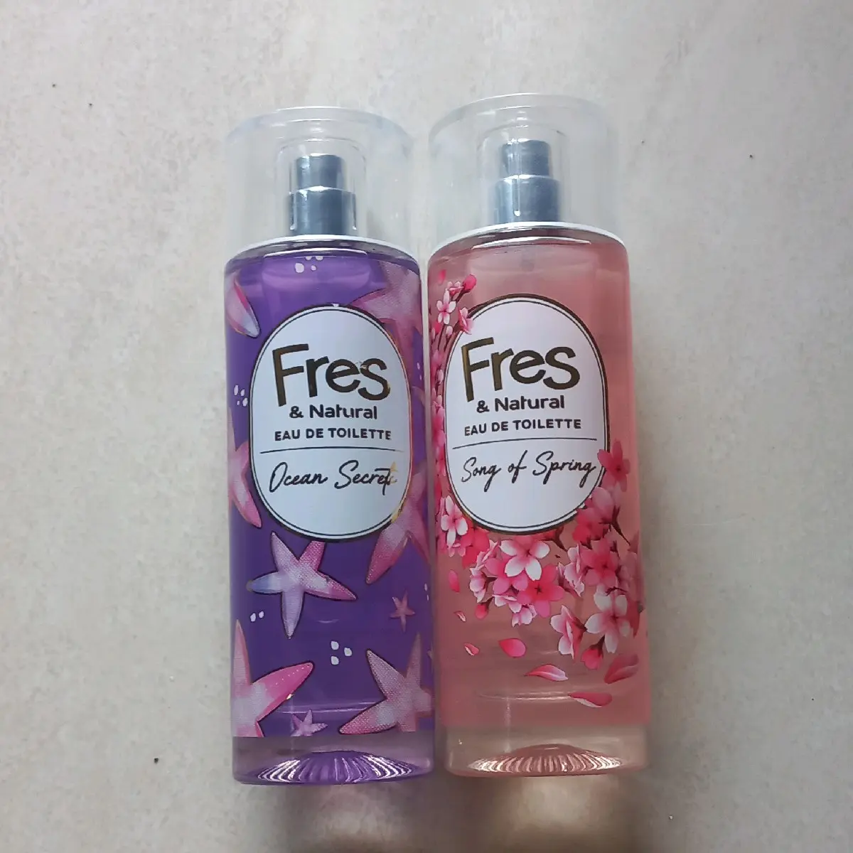 Fres & Natural Spray Cologne Song of Spring Floral Fruity Eau De Toilette Botol  100ML.