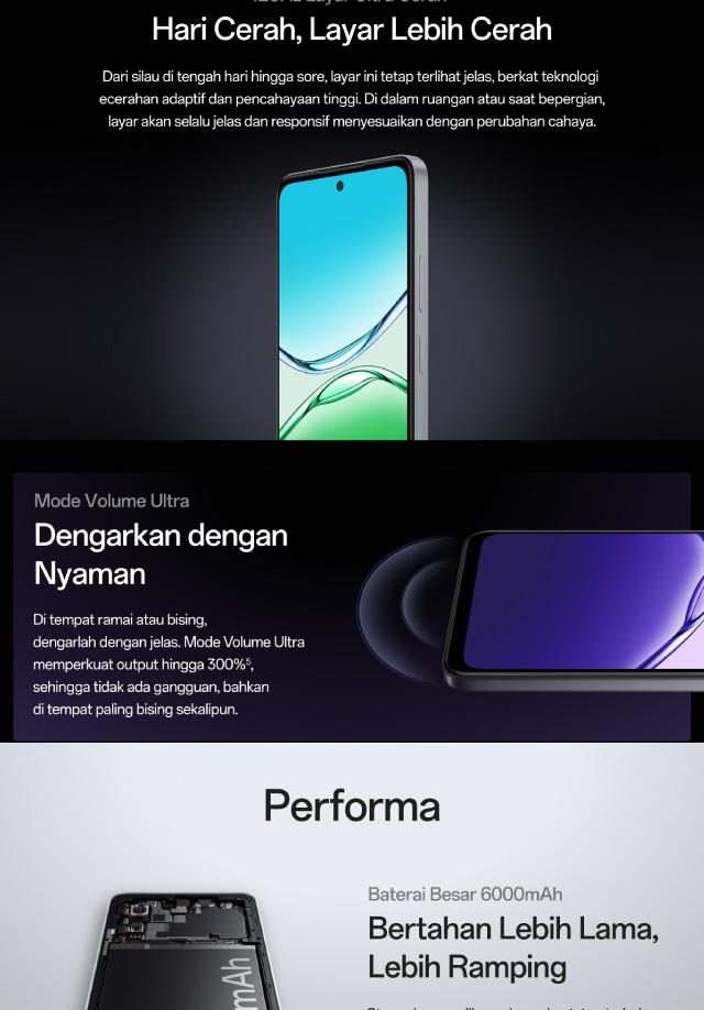 [AFDHAL APPROVED] OPPO A5i Pro 5G 8GB/256GB (IP65 Water-Resistant, 6000mAh Large Battery, 45W SUPERVOOC Flash Charge, Military-Grade Shock Resistance)