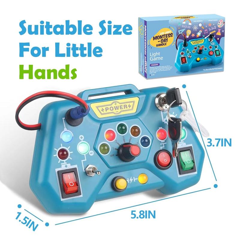 Product Introduction of Busy Board Toys for Toddlers Gifts for 1 2 3 Year Old Baby Boys Girls Educational Learning Toys Toddler Travel Toys 21