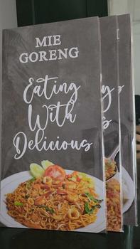 Product Review of HIASAN DINDING WALDECOR MAKAN BLACK MENU UKURAN 15 X 30 CM BISA CUSTOM from D**y 0