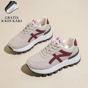 BS Sepatu Sneakers Wanita ALYA Sepatu Sport Jogging Trend