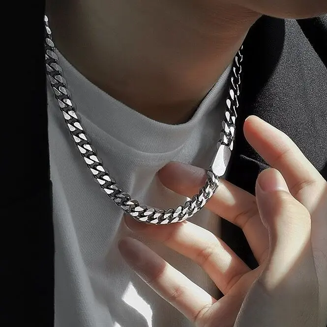 Hip Hop Necklace Men and Women's Personality Trend Cool Street Fashion Necklace Accessories Trend