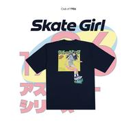 Gambar CLUB of 1986 20s SKATE GIRL T-SHIRT / Kaos Skate Girl Retro Vintage Cotton 20s - Navy , M dari Club of 1986 Kota Bandung 2 Tokopedia