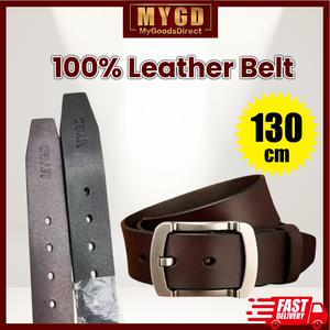 MYGD Men Buckle Belt Tali Pinggang Lelaki Genuine Leather Men's Belt Men Belt New Arrival Ready Stock