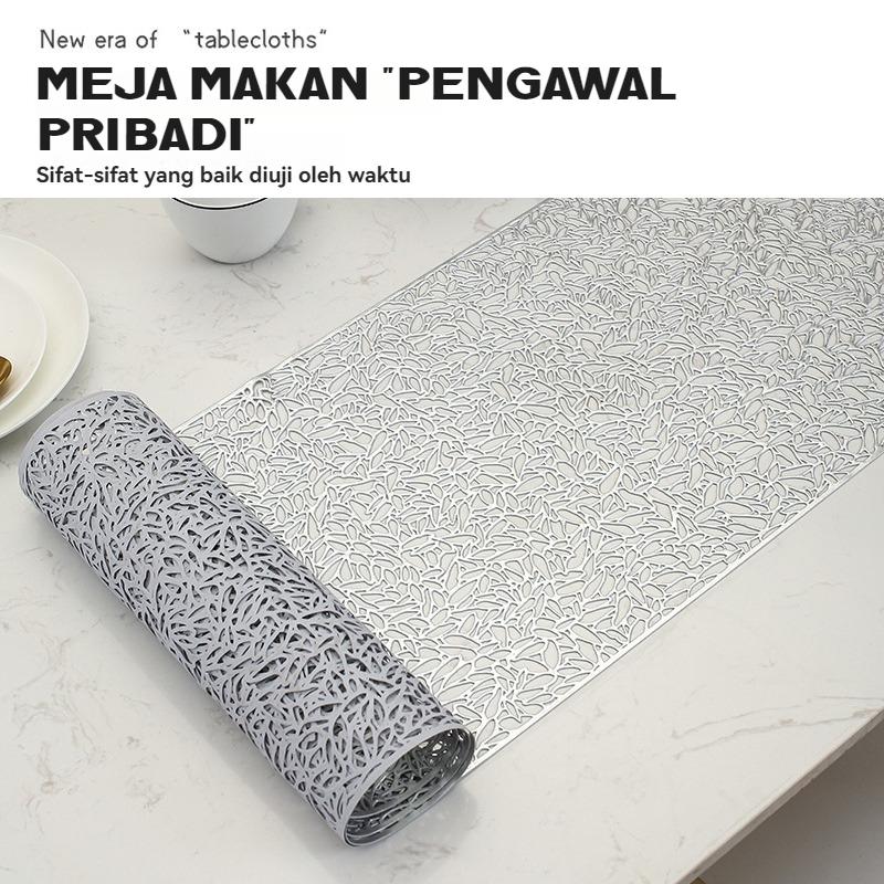 "Taplak Meja Tamu Besar dengan Insulasi Anti Panas dan Tahan Air, Bendera PVC Tikar Barat Kualitas Tinggi"