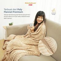 Gambar Kintakun Selimut Flannel 160x200 Polyester Anti Alergi Dewasa Murah Hangat [KAMAR RUMAHKU] - Adara dari Kamar Rumahku Kota Bandung 4 Tokopedia
