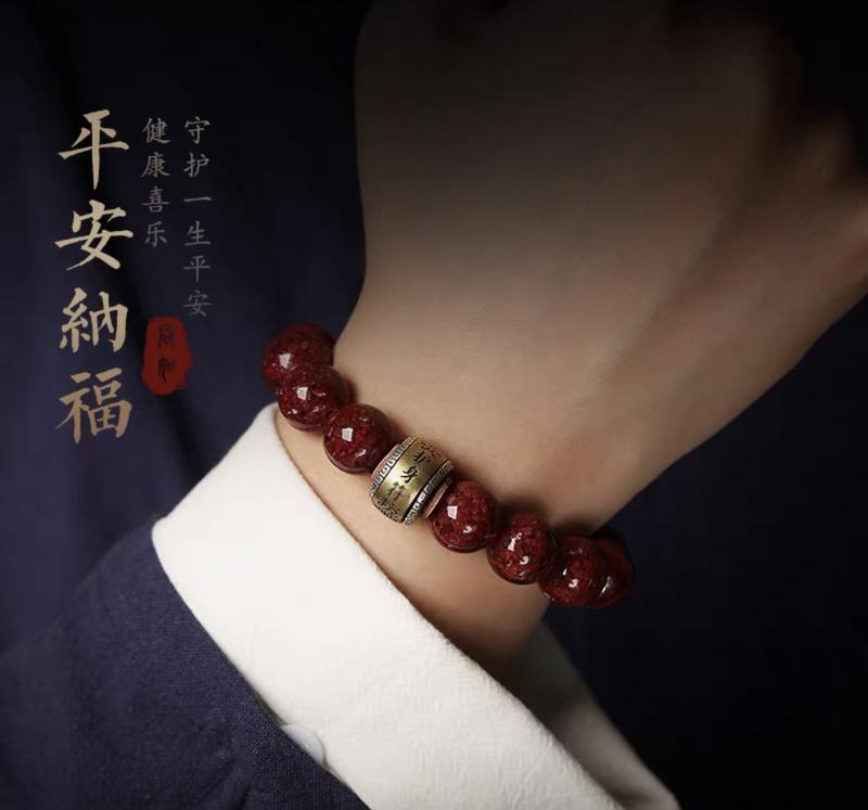 Crystal Sand Guardian, S925 Silver Talisman Men's and Women's Bracelet 4