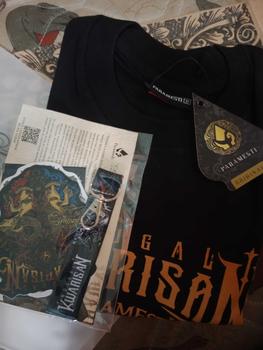 Product Review of Paramesti Tshirts Kaos Jawa Ndugal Kwarisan Budaya Wayang Pria Pramesti Distro Cewek Cowok Manual Plastisol Cotton Combed 24s Terbaru Jumbo Estetik Kekinian Unik Viral Keren Bergaransi XXL Autentik Kata kata Filosofi Pitutur Otentik Original Terlaris from P**s 2