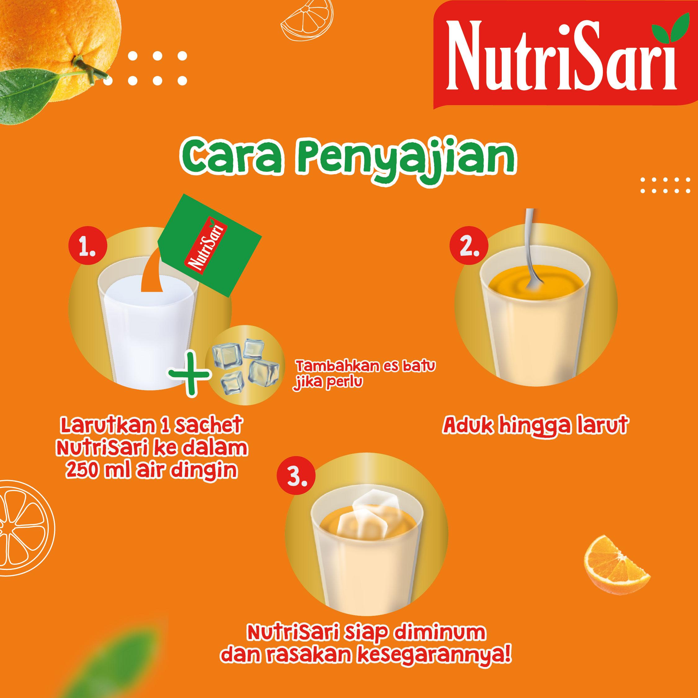 NutriSari Premium Jus Mangga 10 Sachet