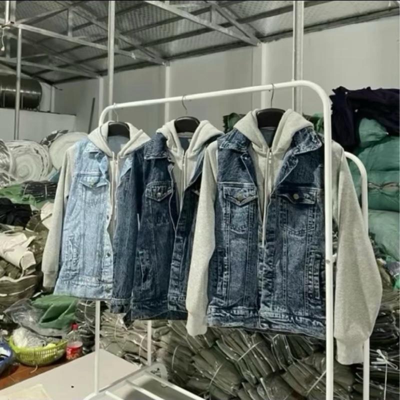ÁO KHOÁC BÒ KE LIIN PHỐI TAY NỈ 1KG SIÊU HÓT Menswear