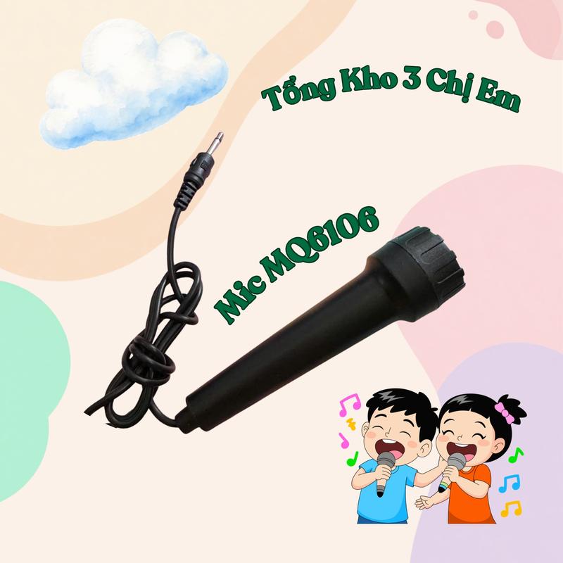 Tổng Kho 3 Chị Em Micro MQ6106 Tặng Kèm Khi Mua Đàn Piano Mini Cho Con Thiết Kế…