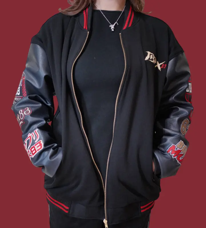 JBRX 83 Jacket Varsity Black ( JBRX STORE COLLECTION ) 1