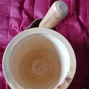 LUMPANG KAYU MURAH / LUMPANG KAYU TRADISIONAL / TUMBUK KAYU / ALAT PENUMBUK KECIL ( 1 SET DENGAN ULEG )