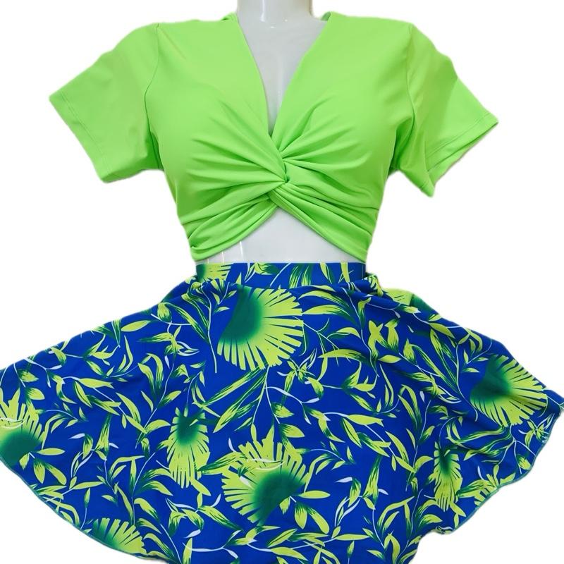 (Size 60-75kg) Các mẫu bikini 2 mảnh với áo xoắn ngực trẻ trung rực rỡ cho Nữ 8