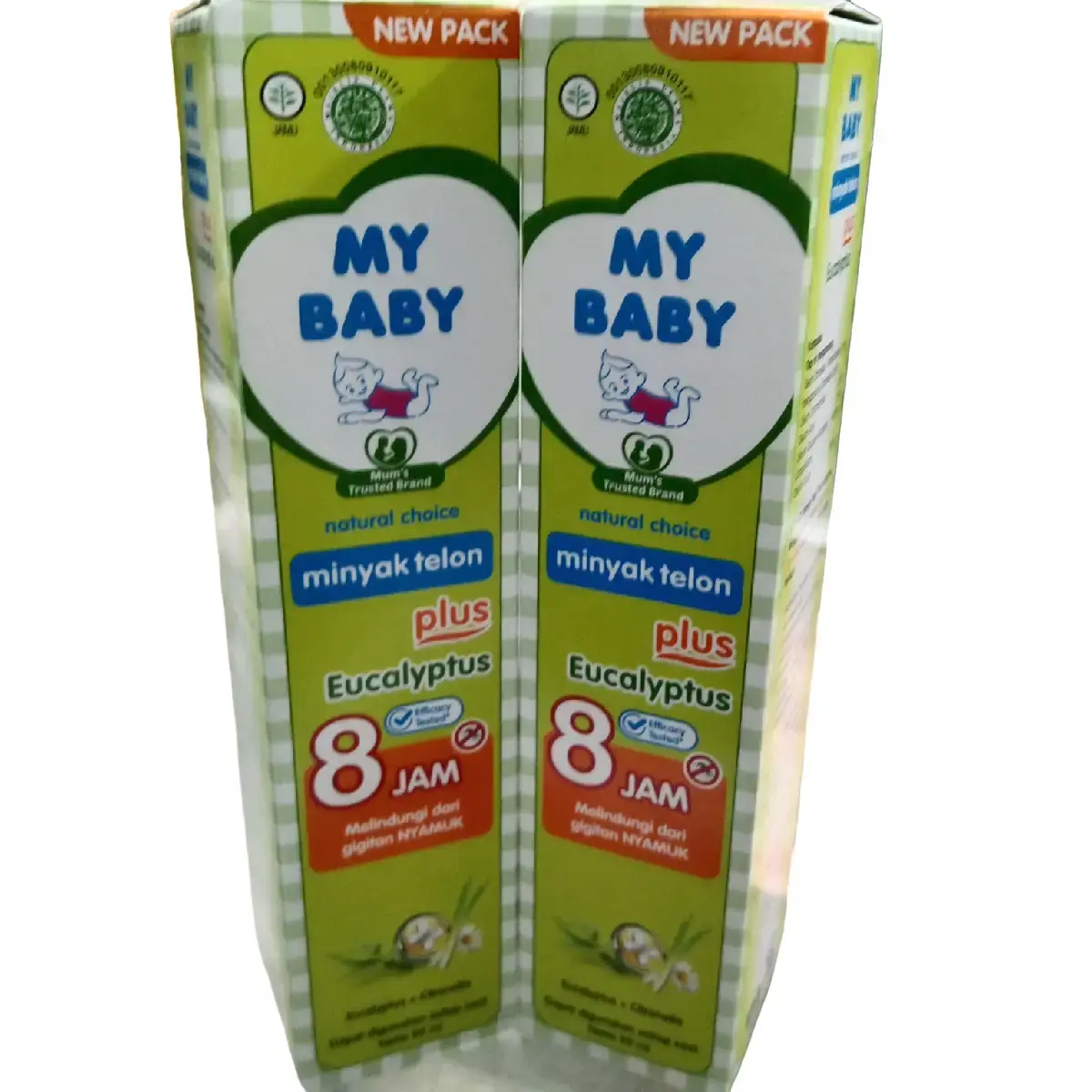 minyak my baby telon plus ukuran 90ml