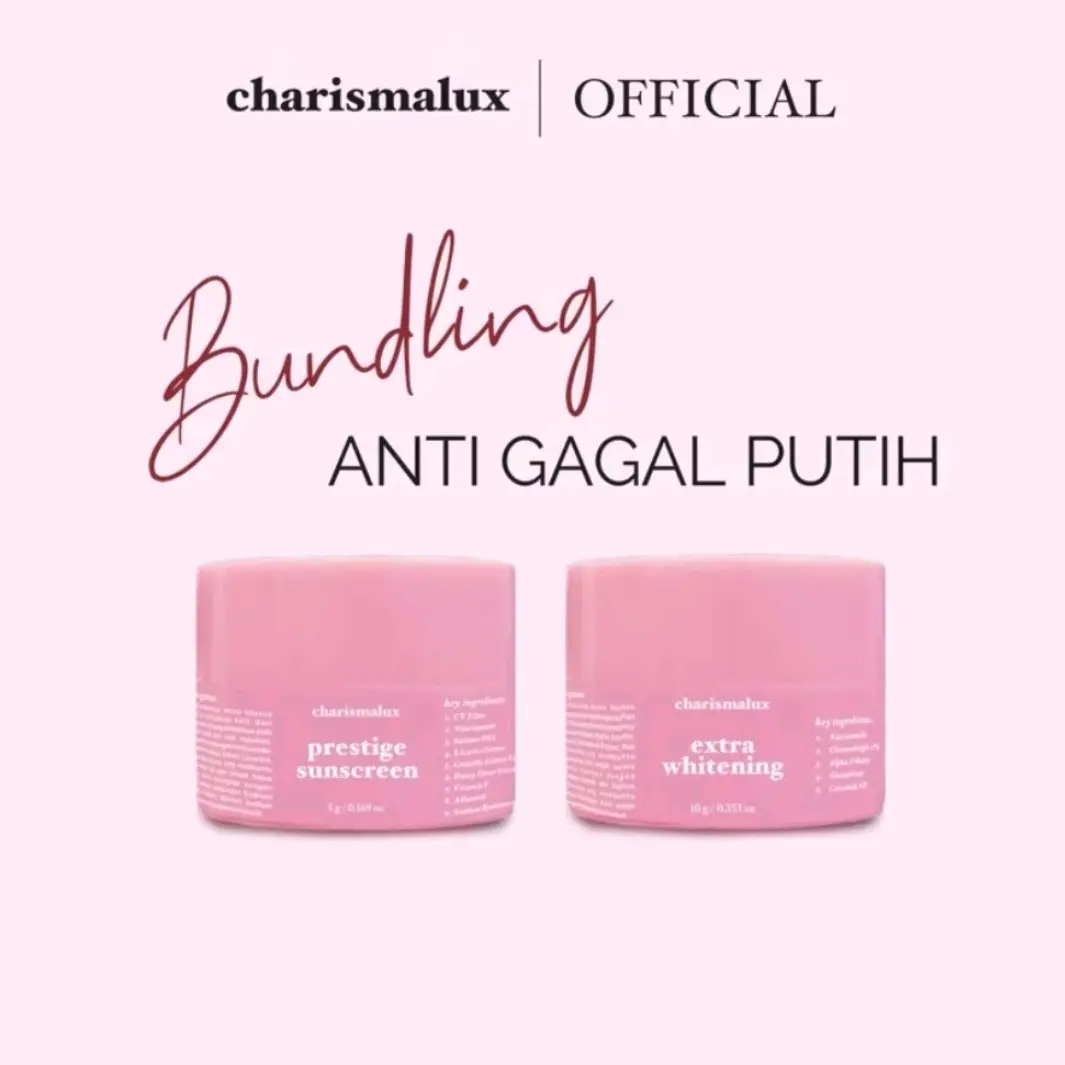 PAKET CHARISMALUX READY STOCK PAKET BUNDLING DAY & NIGHT
