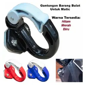 Gantungan barang Motor universal bisa untuk semua motor model Q besi