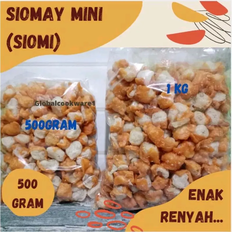 500 GRAM SIOMAY MINI Snack Food Makanan Keripik