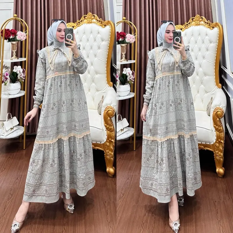 DRESS WANITA PREMIUM PEREMPUAN CEWEK TERBARU KODE CANTIK 6