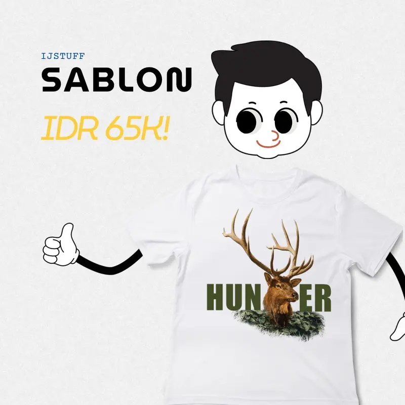 3 PCS Sablon Kaos Custom | Cotton Combed 30s Distro 1