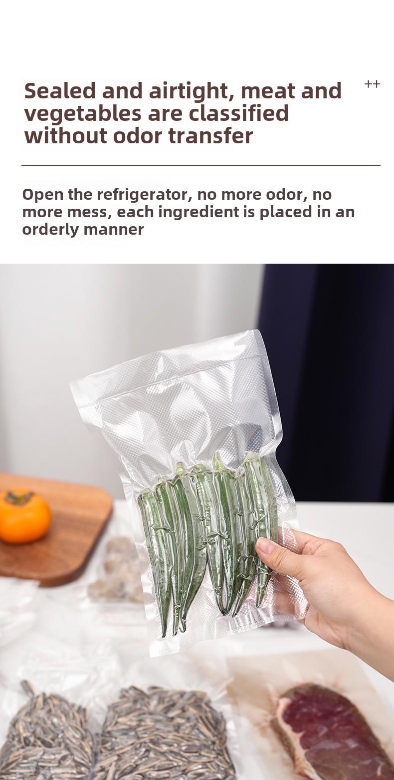 Product Introduction of Home Vacuum Sealer Professional Vaccum Sealing Machine Pump Usb Kitchen Food Fish Fruit Saver Preservation 8