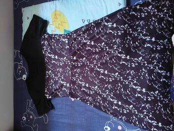 Product Review of Women's Summer Dress Mid-Length Floral Printed Boho Casual Daily Chiffon Dress from B**︎ 0