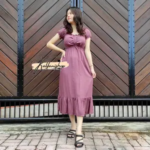 Daster Casandra Polos Bali Rayon Premium